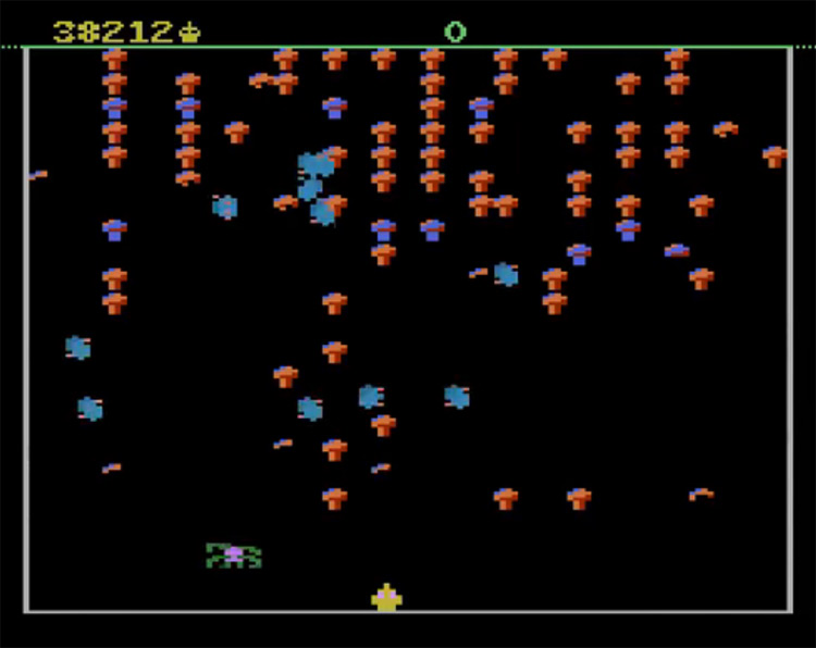 Centipede game screenshot
