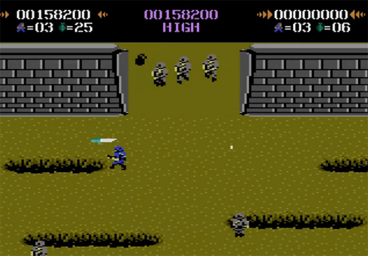 Commando Atari 7800 screenshot