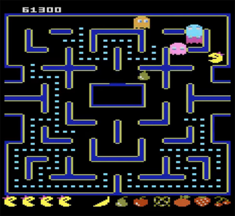 Ms. Pac-Man gameplay screenshot