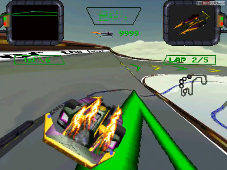 Crash ‘n Burn game screenshot