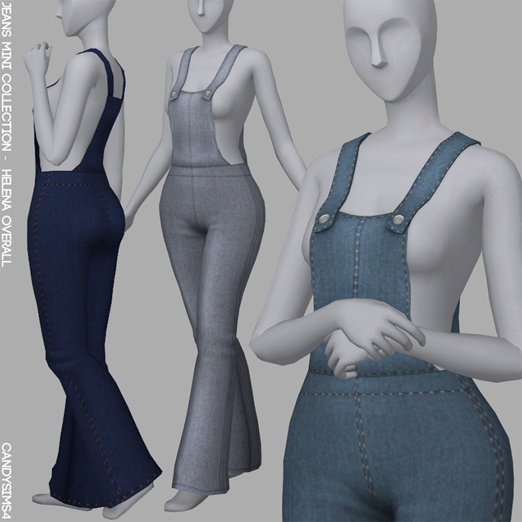 Sims 4 Overalls Female - vrogue.co