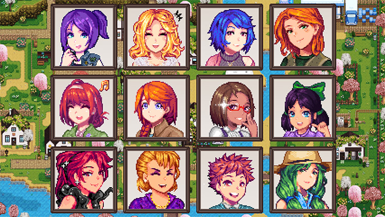 Portraits HD Anime for Adventurer's Guild Expanded at Stardew