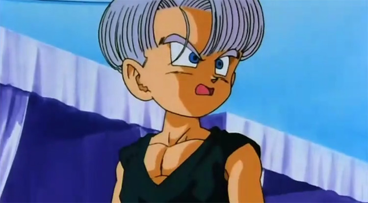 Trunks (current timeline) in Dragon Ball Z anime