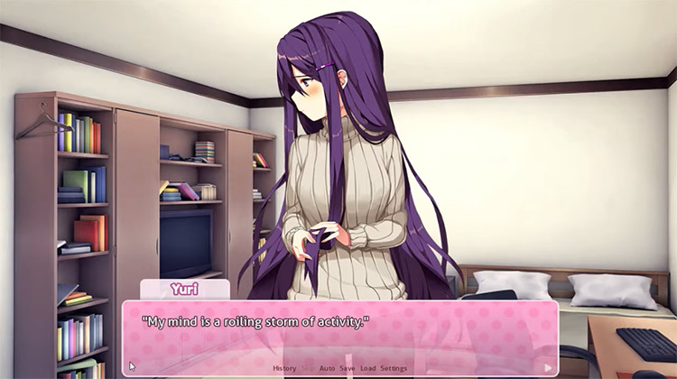 WHAT'S ON YOUR MIND?  Doki Doki Literature Club MOD Summertime Part 1  [Yuri] 