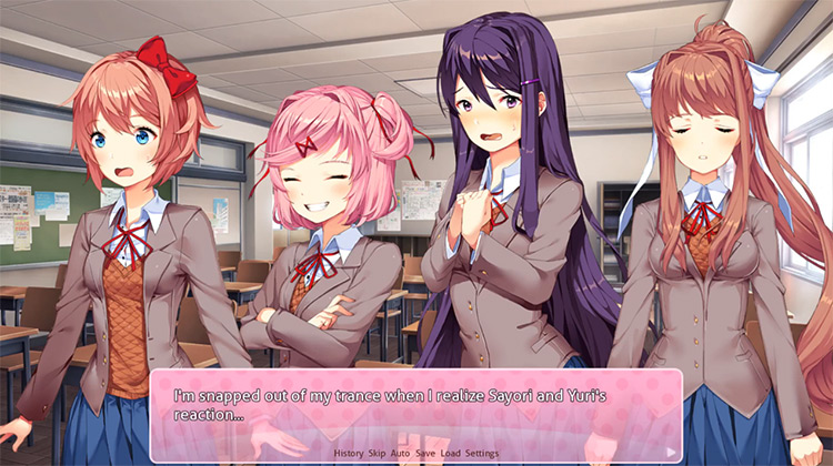 doki doki literature club mods with nudity