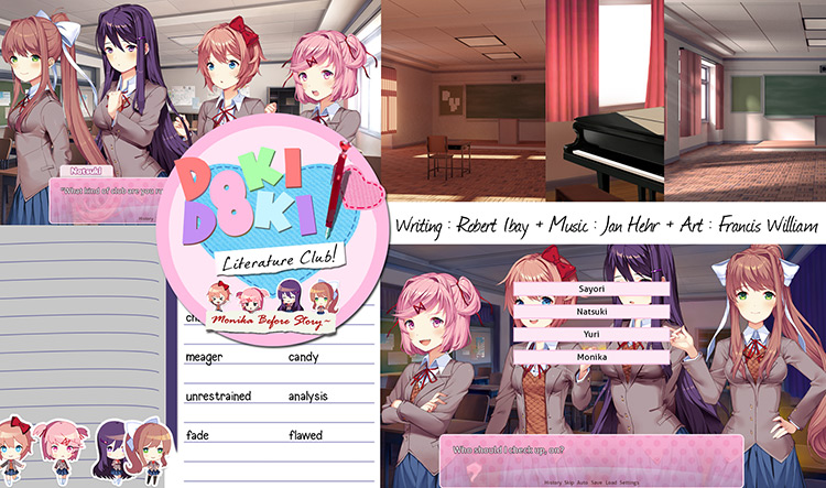 Tetris With Monika  Monika After Story Mod 