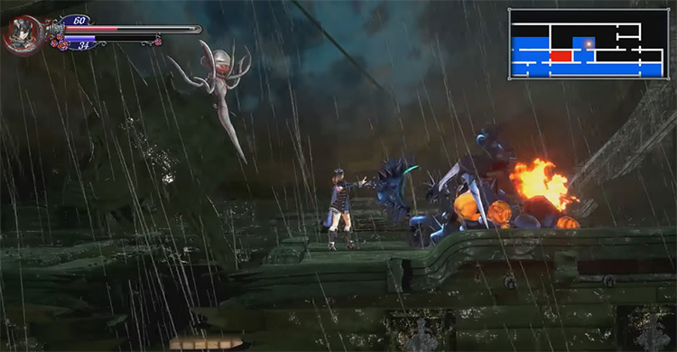 Bloodstained: Ritual of the Night gameplay screenshot