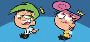 Cosmo and Wanda funny faces