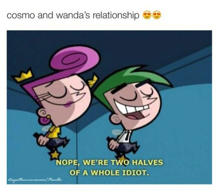 Cosmo idiots meme