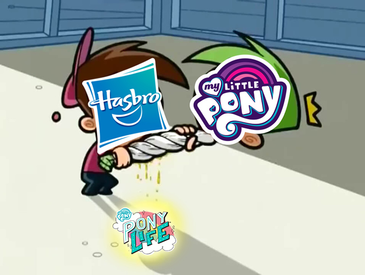 Hasbro milking MLP meme