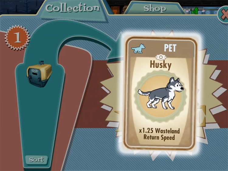 Trench – Husky in Fallout Shelter