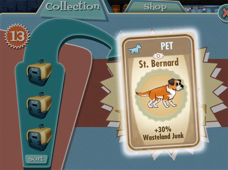 Barry – St. Bernard from Fallout Shelter