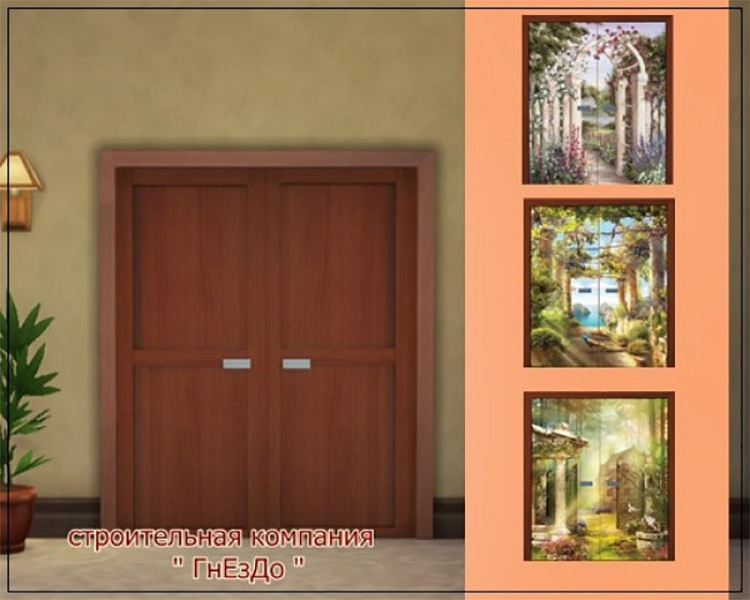 Sims 4 Custom Doors  Best CC   Mods  All Free    FandomSpot - 55