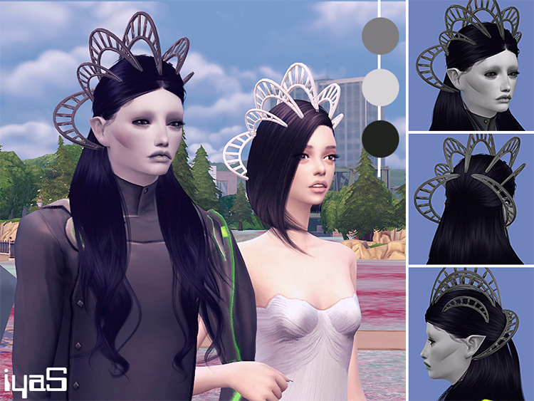 Alien Crown CC for The Sims 4