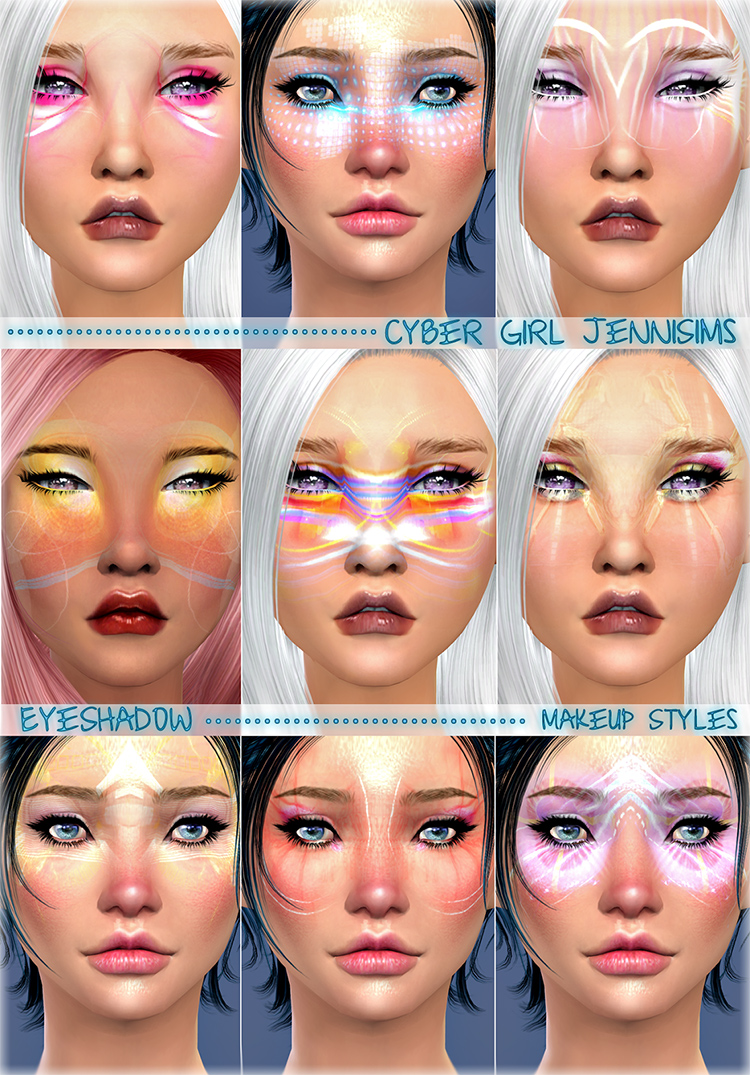 the sims 4 makeup cc pack