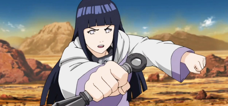 Hinata Hyuuga in Naruto Screenshot