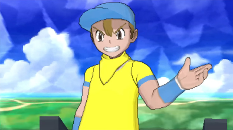 Youngster Joey from Pokemon Sun and Moon