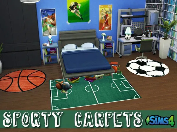 The Sims 4  Best Custom Rugs CC   Mods   FandomSpot - 50