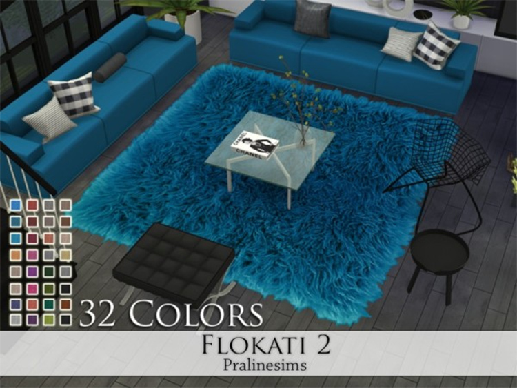 The Sims 4  Best Custom Rugs CC   Mods   FandomSpot - 34