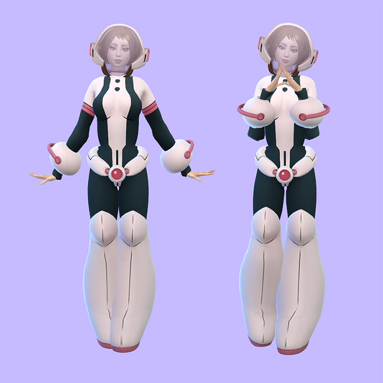 Uravity – Ochaco Uraraka CC for TS4