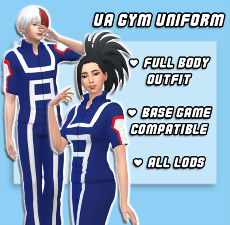 Sims 4  My Hero Academia  Mods   CC Packs  All Free    FandomSpot - 69