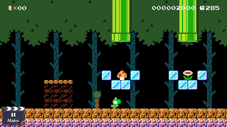 Yoshi mod for Super Mario Maker 2