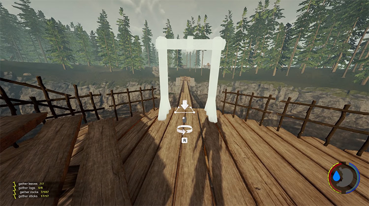 Better Blueprints The Forest gameplay screenshot