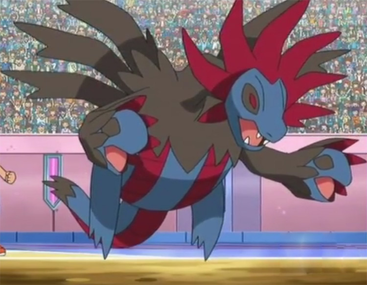 Hydreigon Pokémon anime screenshot
