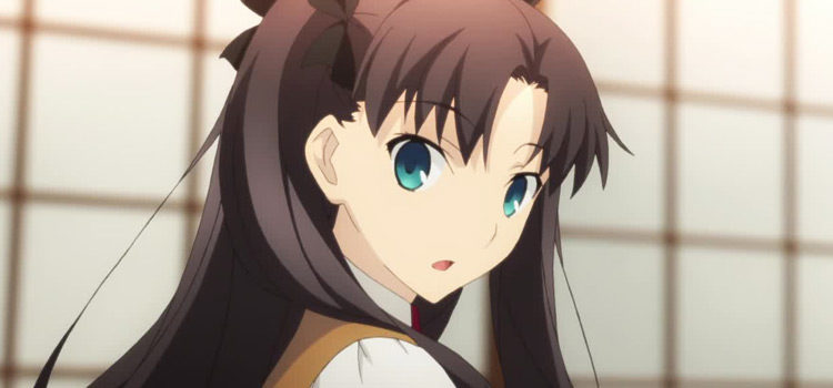 Rin Tohsaka in Fate StayNight anime