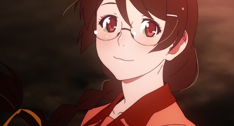 Tsubasa Hanekawa from Kizumonogatari anime