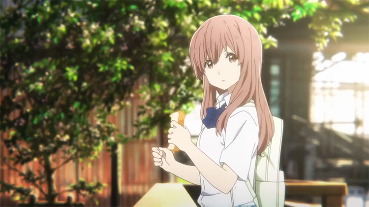 Shouko Nishimiya in A Silent Voice