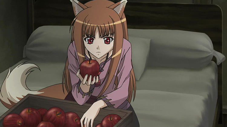 Holo in Spice and Wolf anime