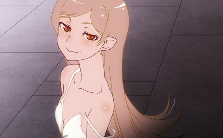 Shinobu Oshino from Kizumonogatari anime