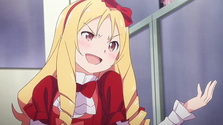 Elf Yamada from Eromanga-sensei anime