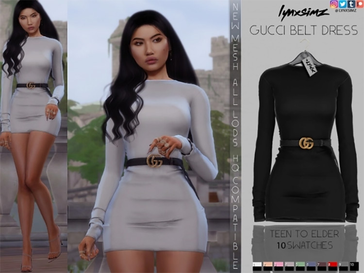 luxury clothes sims 4