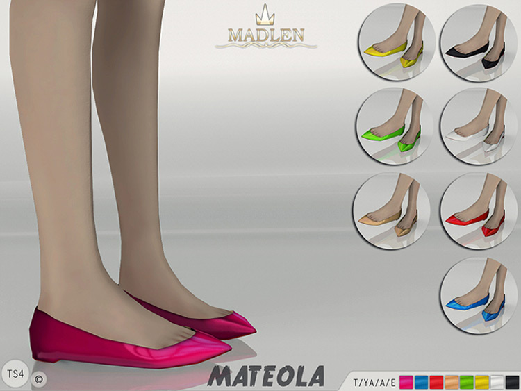 Sims 4 Flats CC  Best Custom Women s Shoes Worth Downloading   FandomSpot - 52