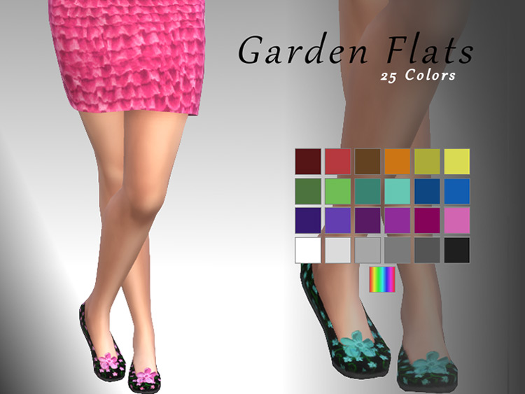 Sims 4 Flats CC  Best Custom Women s Shoes Worth Downloading   FandomSpot - 13