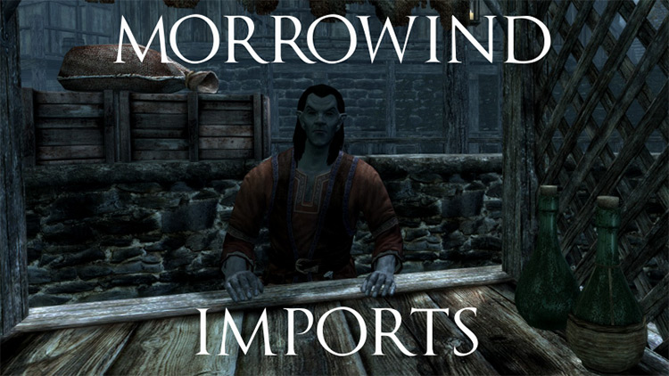 Morrowind Imports Mod for Skyrim