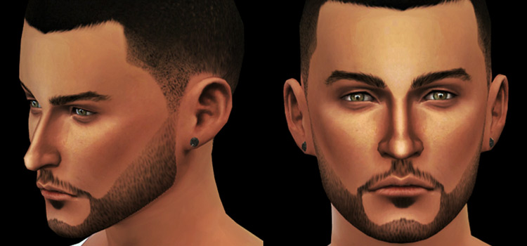 sims 4 cc facial hair