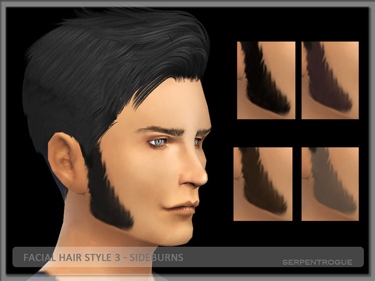 sims 4 male facial hair