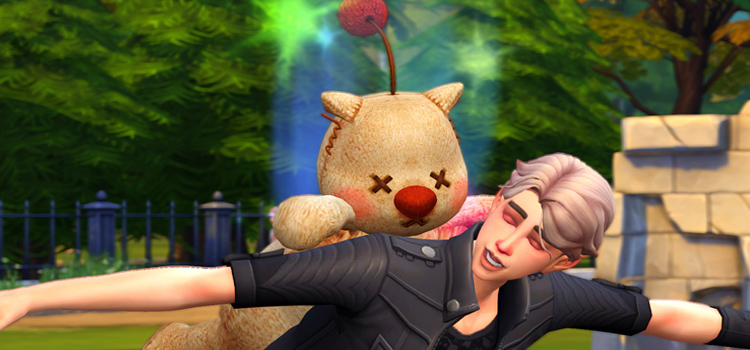 Moogle Costume for The Sims 4