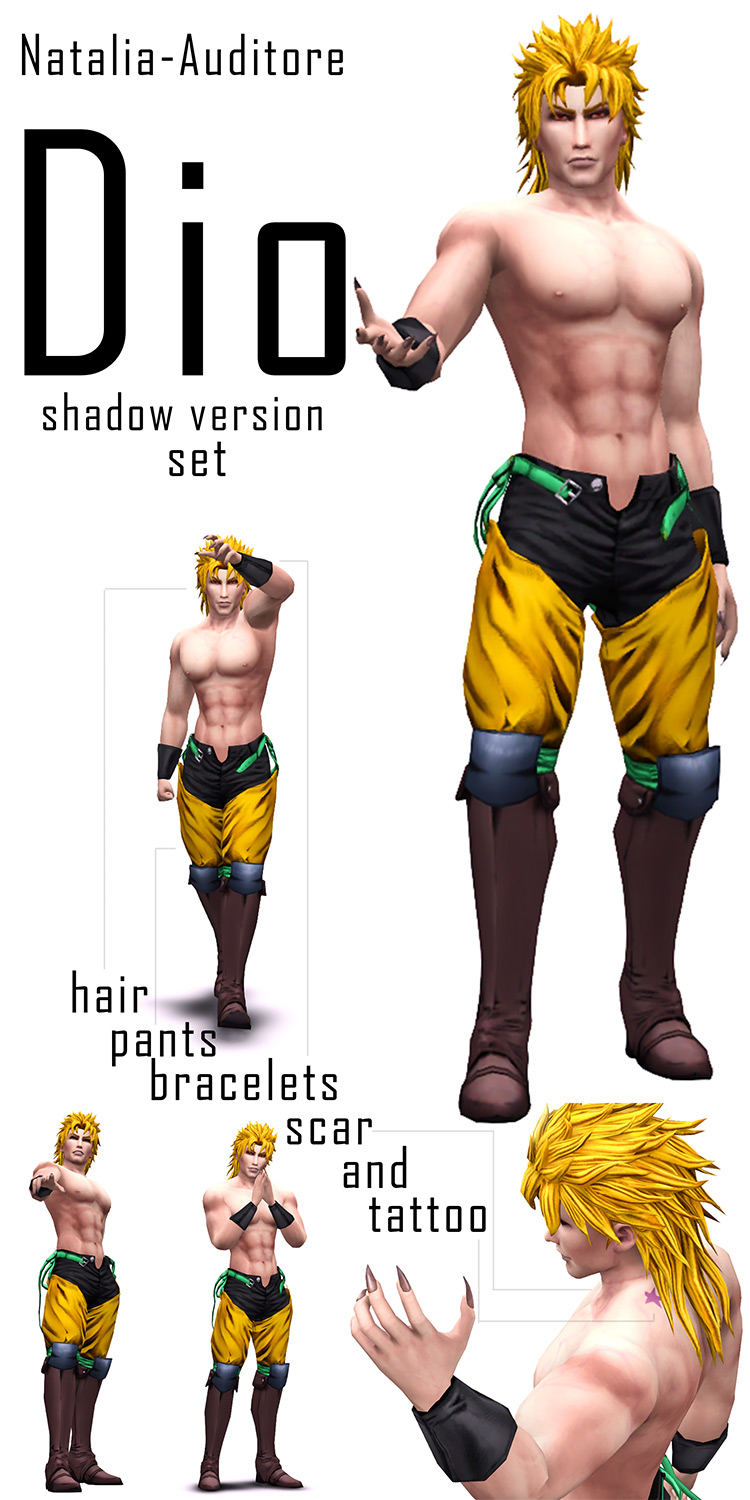 DIO – Shadow Version Set TS4 CC