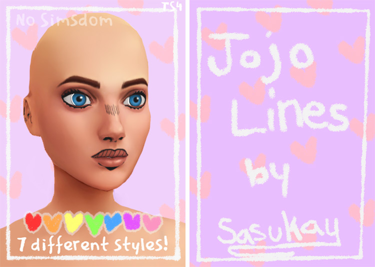 sims 4 custom content jojo