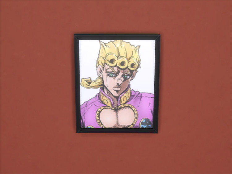 Giorno Giovanna Poster TS4 CC