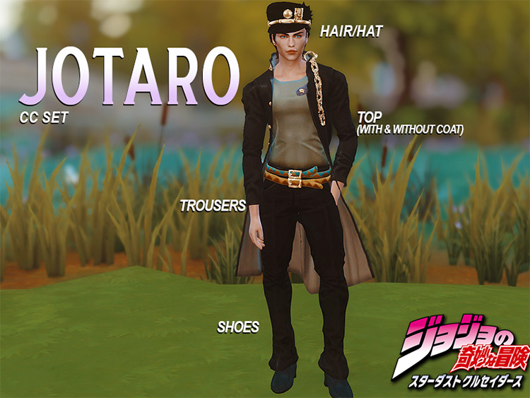 Jotaro CC Set screenshot