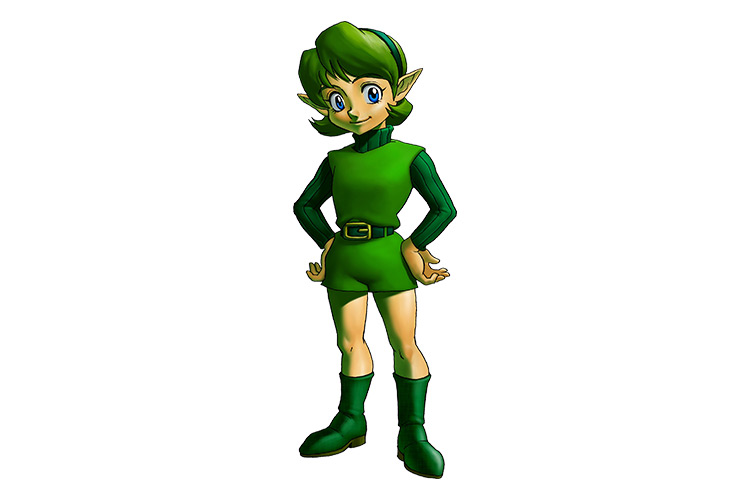Saria Legend of Zelda character