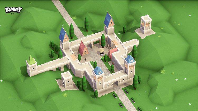 Castle Kit Parkitect Mod