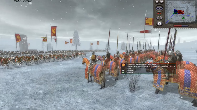 medieval total war 2 cheats in battle