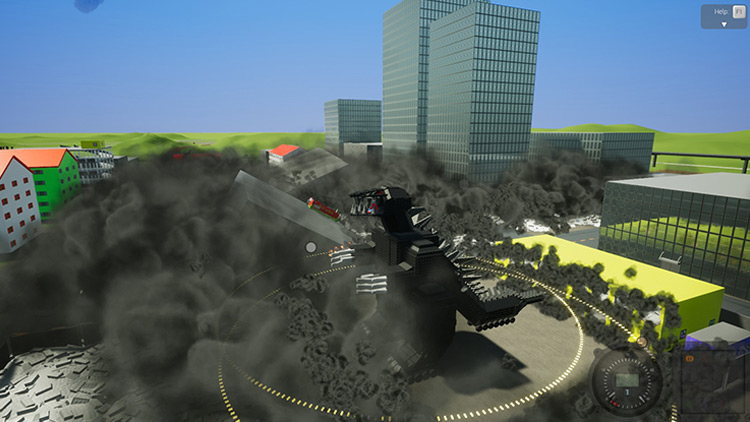 Godzilla Brick Rigs Mod