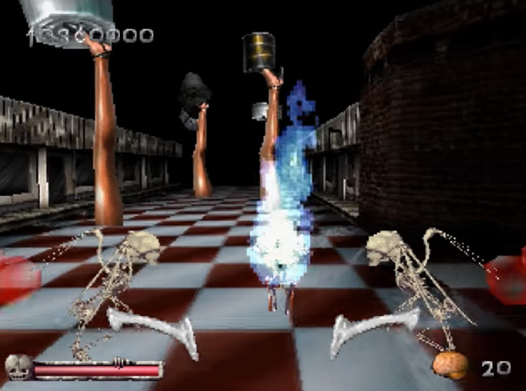 Screaming Mad George’s ParanoiaScape in PS1